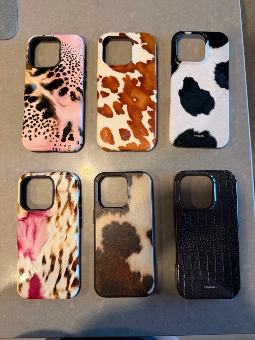 SIX! iPhone 16 pro cases. All pristine!